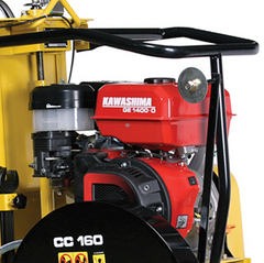 Cortador Piso Concreto Kawashima Kws-Cc160 Motor Ge1400-O