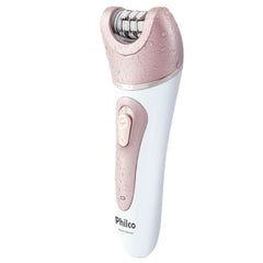 Depilador de Pelos PDP01R AQUA DELUXE Philco Sem Fio Resistente Água Bivolt
