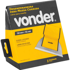 Desempenadeira para Massa Corrida 15 CM Vonder