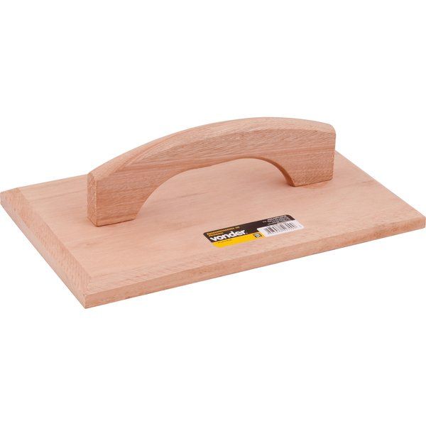 Desempenadeira madeira 16x27 cm sem espuma Vonder