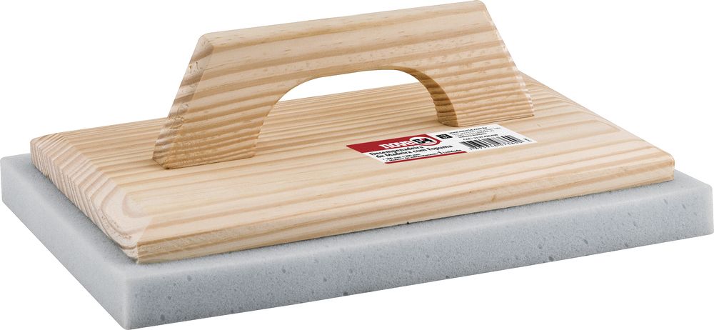 Desempenadeira madeira 20,0x30cm com espuma - Nove54
