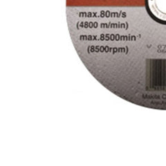 Disco Abrasivo de Corte 125 x 2.5 x 22.23 mm Makita