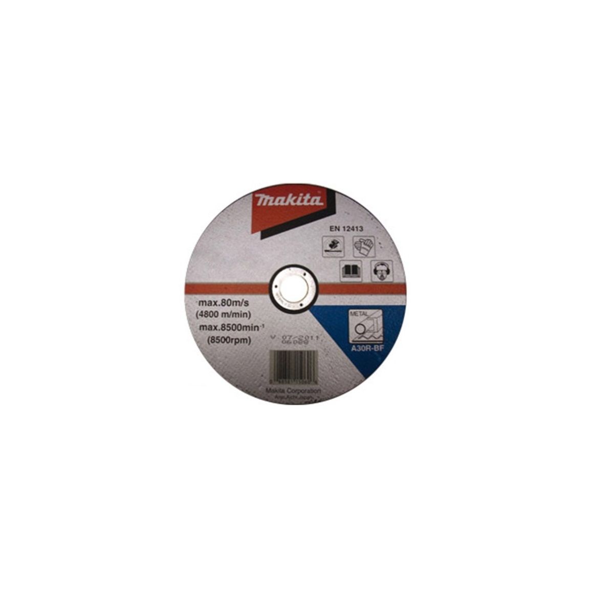 Disco Abrasivo de Corte 180 x 2.5 x 22.23 mm Makita