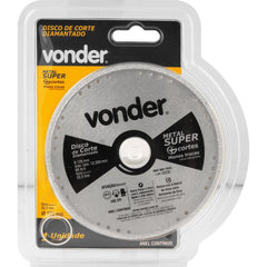 Disco Corte 125mm Diamantado Contínuo Metal Super Vonder