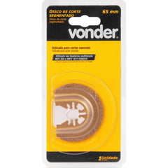 Disco Corte para Concreto 65mm para Multifunção - Vonder