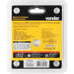 Disco De Corte Diamantado 115mm Turbo Vonder