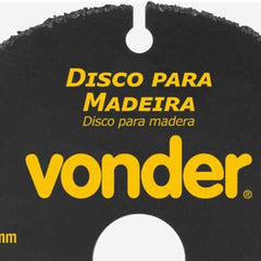 Disco De Corte Tungstênio 115mm Segmentado Para Madeira DMV115 Vonder