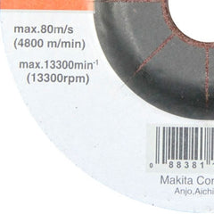Disco de Desbaste 115 x 6 x 22.23 Wa36N Makita A-80640