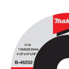 Disco de Desbaste 115 x 6 x 22.23 mm B-46252 Makita