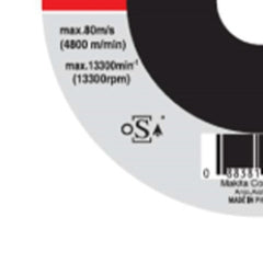 Disco de Desbaste 115 x 6 x 22.23 mm B-46252 Makita