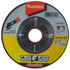 Disco de Desbaste Flexivel 125 x 4 x 22.23 mm Makita
