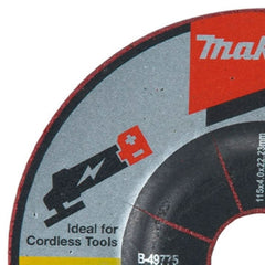 Disco de Desbaste Flexivel 125 x 4 x 22.23 mm Makita