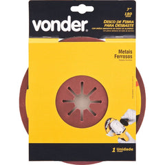 Disco de Fibra para Desbaste 7'' G40 Vonder