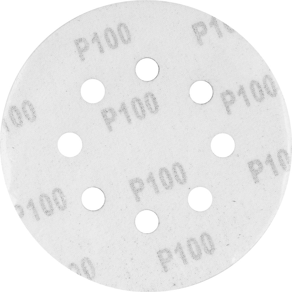 Disco de Lixa c/ Costado em Pluma 125mm G100 10 peças Vonder