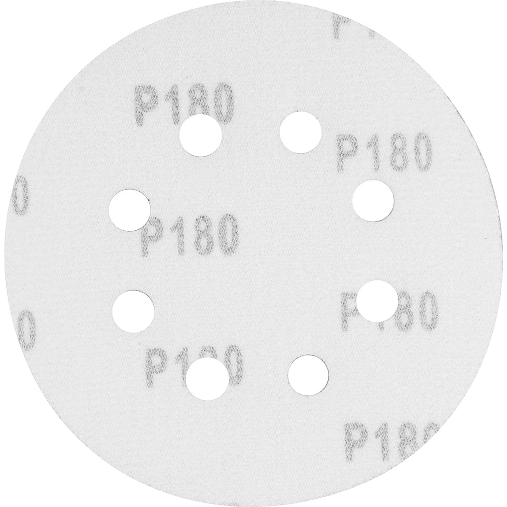 Disco de Lixa c/ Costado em Pluma 125mm G180 10 peças Vonder