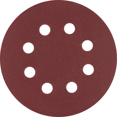 Disco de Lixa c/ Costado em Pluma 125mm G240 10 peças Vonder