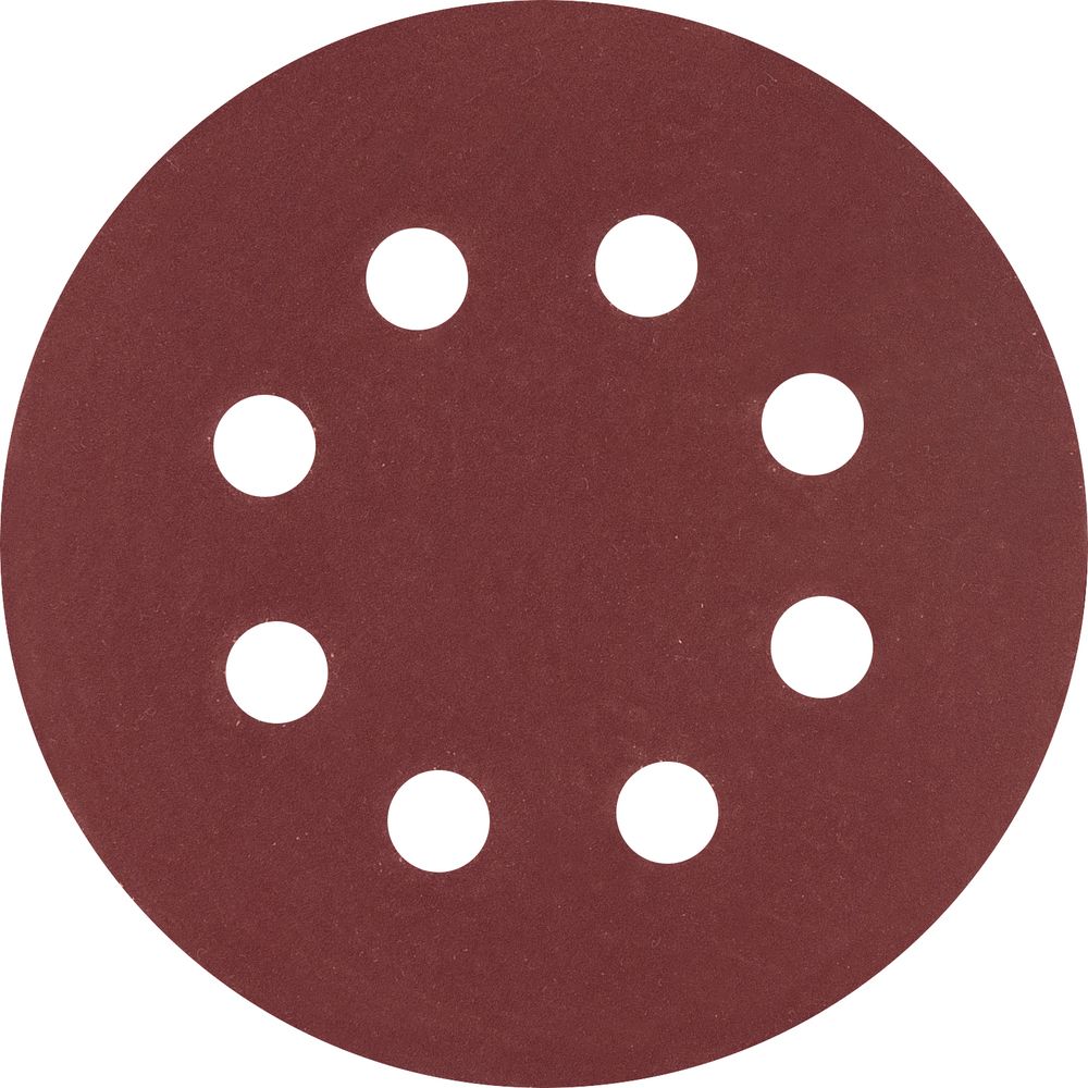 Disco de Lixa c/ Costado em Pluma 125mm G80 10 peças Vonder