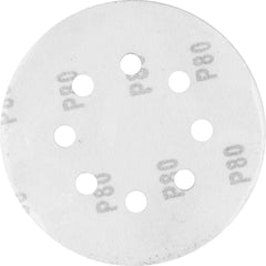 Disco de Lixa c/ Costado em Pluma 125mm G80 10 peças Vonder