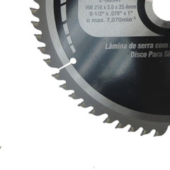 Disco de Serra Efficut 216 mm x 25.4 mm 60T Makita