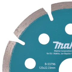 Disco Diamantado Segmentado Corte 125 x 1.6 x 22.23 mm Makita
