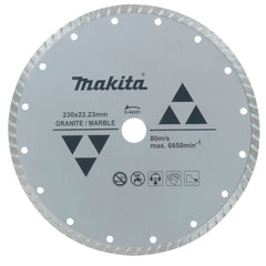 Disco Diamantado 230 x 22.23mm D-44323 Esmerilhadeira Makita