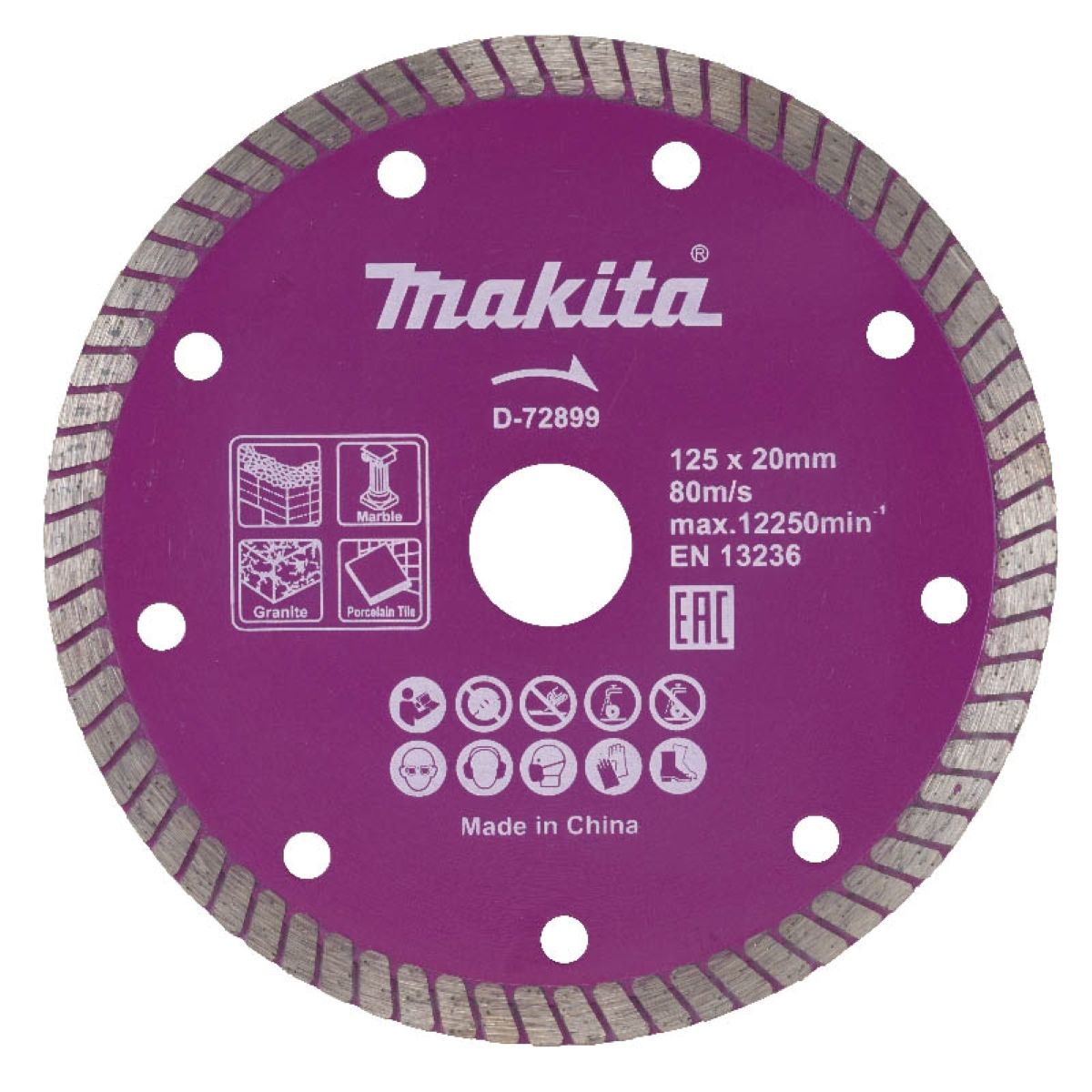 Disco Diamantado Multimateriais 125 mm Makita