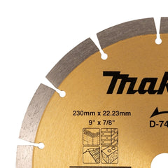 Disco Diamantado 230 x 22.23 mm D-74120 Makita