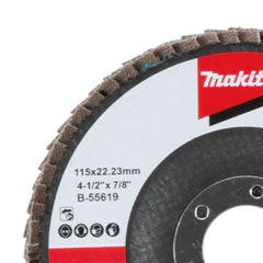 Disco Flap 115 mm x 22.23 mm Z60 Makita