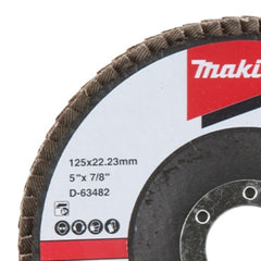 Disco Flap 125 mm x 22.23 mm A60 Makita