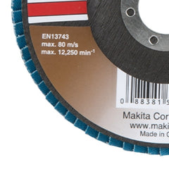 Disco Flap 125 mm x 22.23 mm Z80 D-63806 Makita D-63806