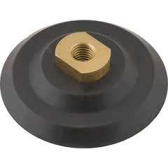 Disco de borracha 4" rosca m14 para politriz Vonder