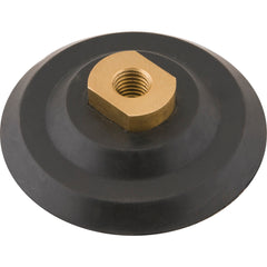 Disco de borracha 4" rosca m14 para politriz Vonder
