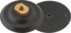 Disco de borracha 4" rosca m14 para politriz Vonder