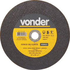 Disco Corte 254,0x3,0x19,05 2 Telas Aço Carbono Vdr0 Vonder