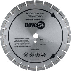 Disco Diamantado para Asfalto E Concreto - Nove54