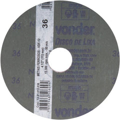 Disco lixa fibra 115mm g36 dvf12 10 peças Vonder
