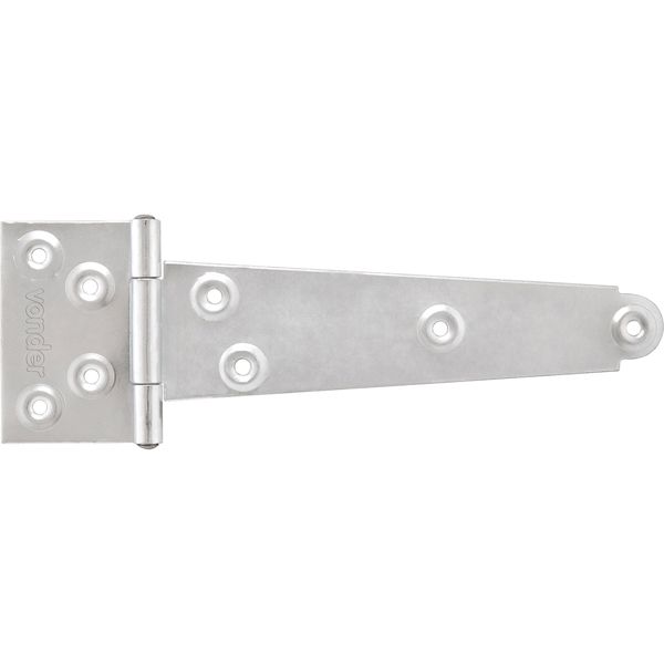Dobradiça leme lisa 12" aço carbono zincado - Vonder