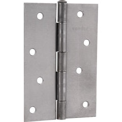 Dobradiça para porta 4" aço carbono polido Vonder