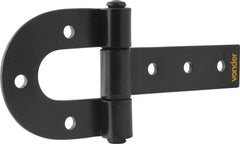 Dobradiça para porteira 180mm aço carbono pintado Vonder