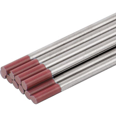 Eletrodo tungstênio 2,4mm vermelho c/ tório c/ 10 pç Vonder