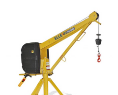 Elleva Max 500Kg 80M Motor Trifásico 3Cv 4P 380V 60Hz Com Cabo Polido 1/4Pol Menegotti
