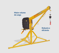 Elleva Max 500Kg 80M Motor Trifásico 3Cv 4P 380V 60Hz Com Cabo Polido 1/4Pol Menegotti