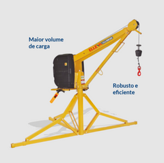 Elleva Max 500Kg 80M Motor Trifásico 3Cv 4P 380V 60Hz Triple Curvo Menegotti
