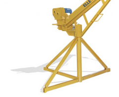 Elleva Pro 500Kg 80Metros Com Motor Trifásico 3Cv 4P 380V 60Hz Cabo Polido 6Mm Menegotti