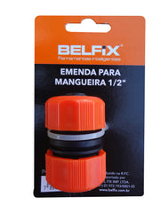 Emenda para mangueira 1/2" plástico abs - Belfix