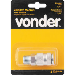 Engate Rapido Macho 1/4x3/8 Rosca com 1 Vonder
