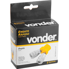 Engate Rápido Duplo Para Ar Comprimido Vonder