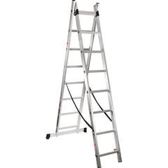 Escada Extensiva Alumínio 2X9 Degraus Vonder