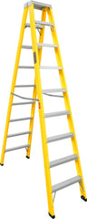 Escada Fibra Tesou 8X2 Degraus Importada
