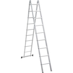 Escada Alumínio Multifunção 2x9 com 9 degraus - Vonder